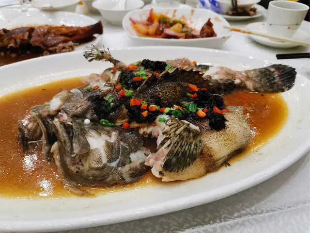 欖豉蒸龍躉