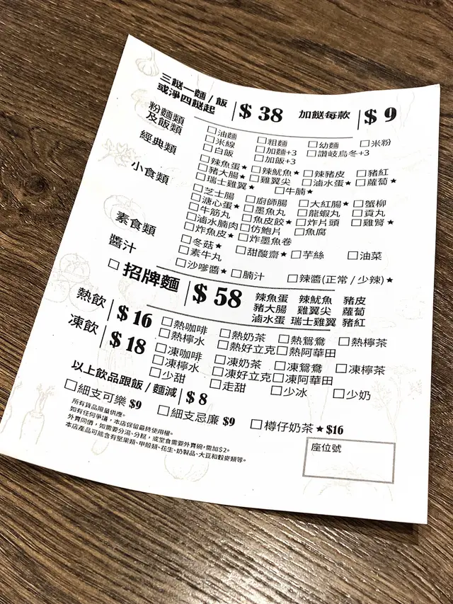 車仔麵$38一碗，平平地，醫肚一流！