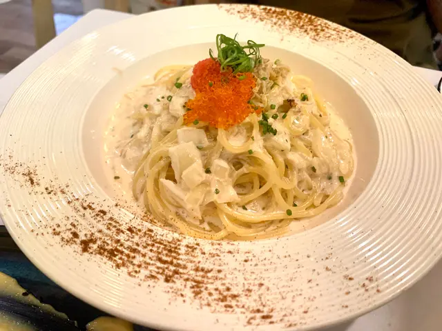 明太子蟹肉忌廉意粉