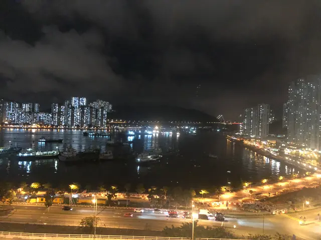 窗外就望到一個大海景