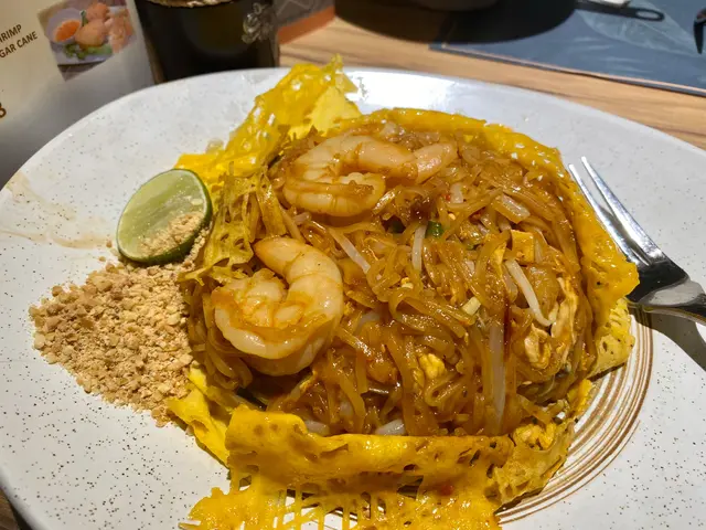 泰式蝦炒金邊粉