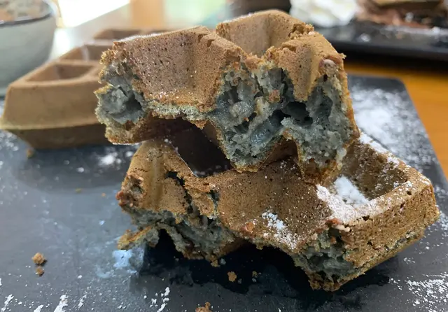 生磨芝麻窩夫