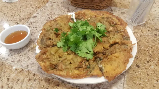 半價後 $85 -->$42.5  ; 蠔仔幾多亦煎得夠乾身