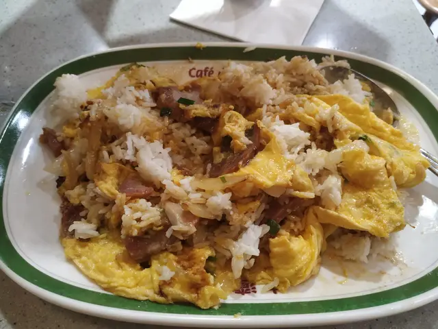 XO醬叉燒蔥花滑蛋飯