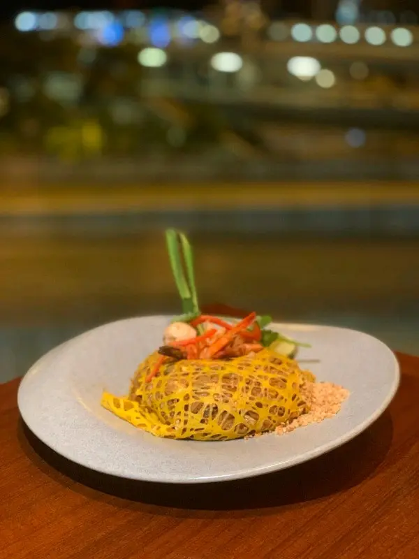 泰式大蝦炒金邊粉