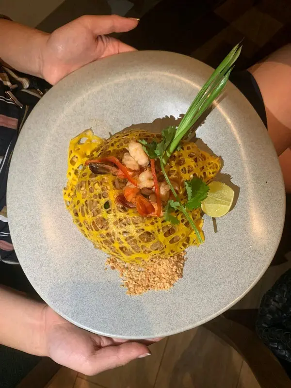 泰式大蝦炒金邊粉