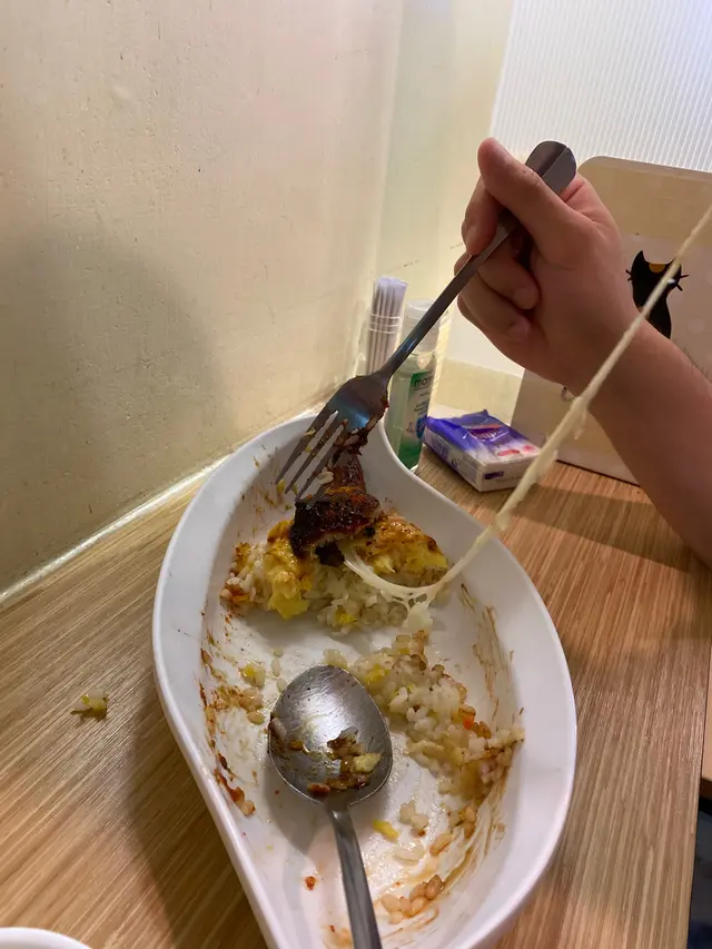 和風鰻魚芝士蛋包飯