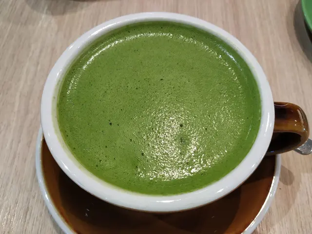 熱牛奶抹茶
