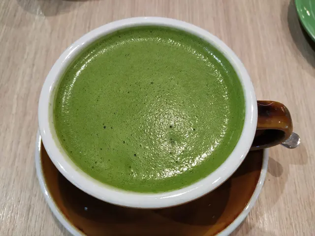 熱牛奶抹茶