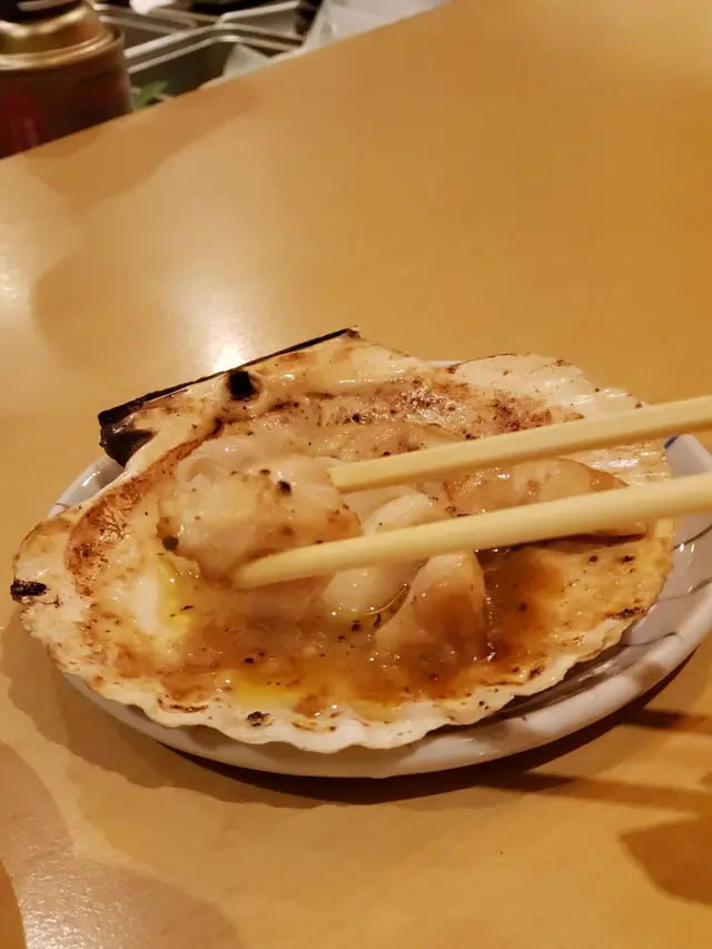 香草牛油、 蒜、醬油一起燒