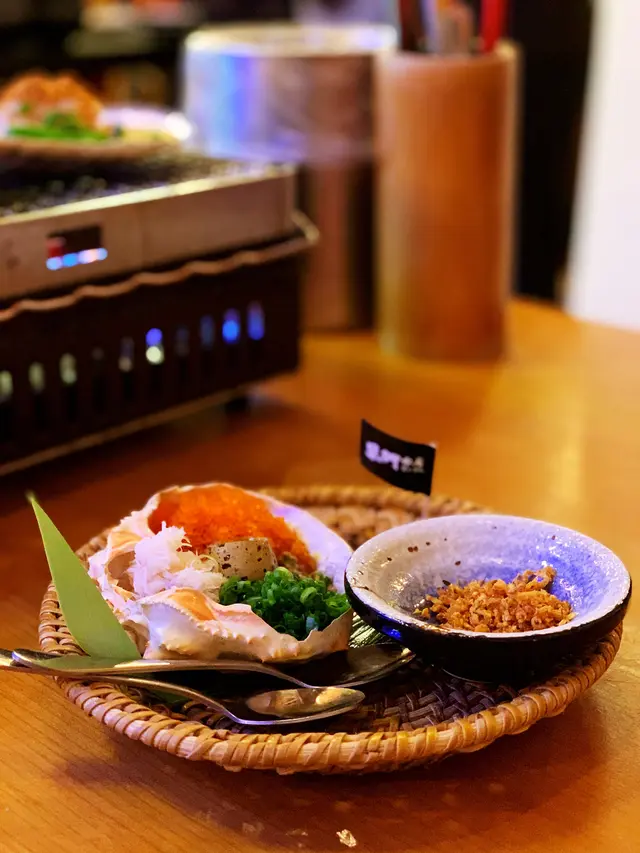 黑門令蟹味噌甲羅燒