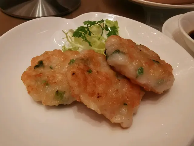 韮菜蝦餅