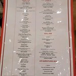 Lunch Menu