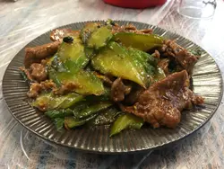 豉汁涼瓜炒牛肉