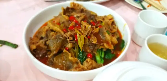 水煮牛肉
