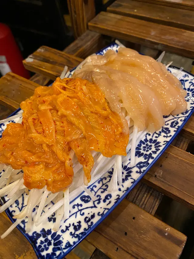 好鮮味，輕輕烚幾秒就食得