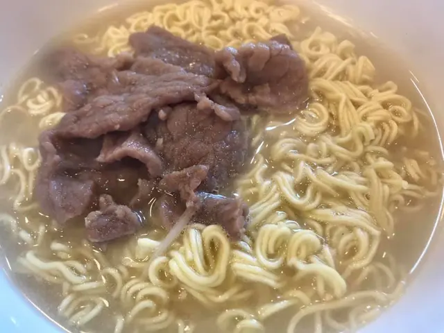 鮮牛肉即食麵