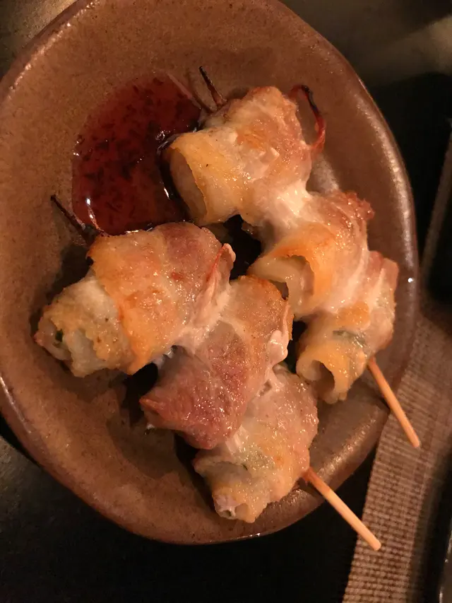 食到好香的紫蘇豬肉卷