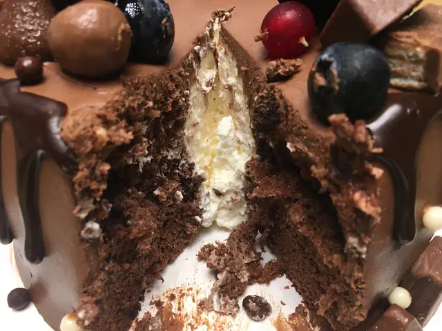 Double Chocolate Chiffon Cake