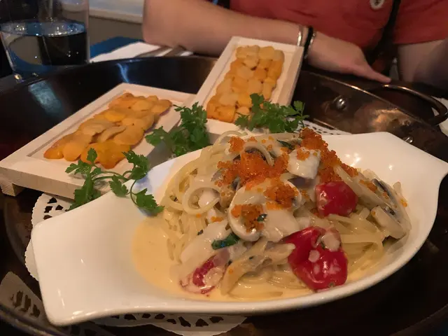 原板鮮海膽配紐西蘭蟶子意粉