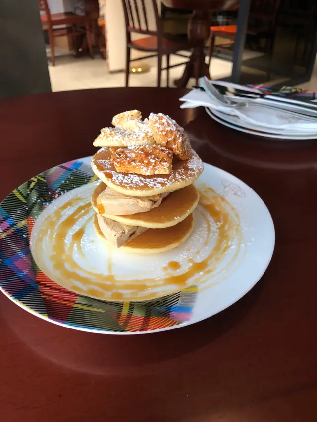 Caramel pancake