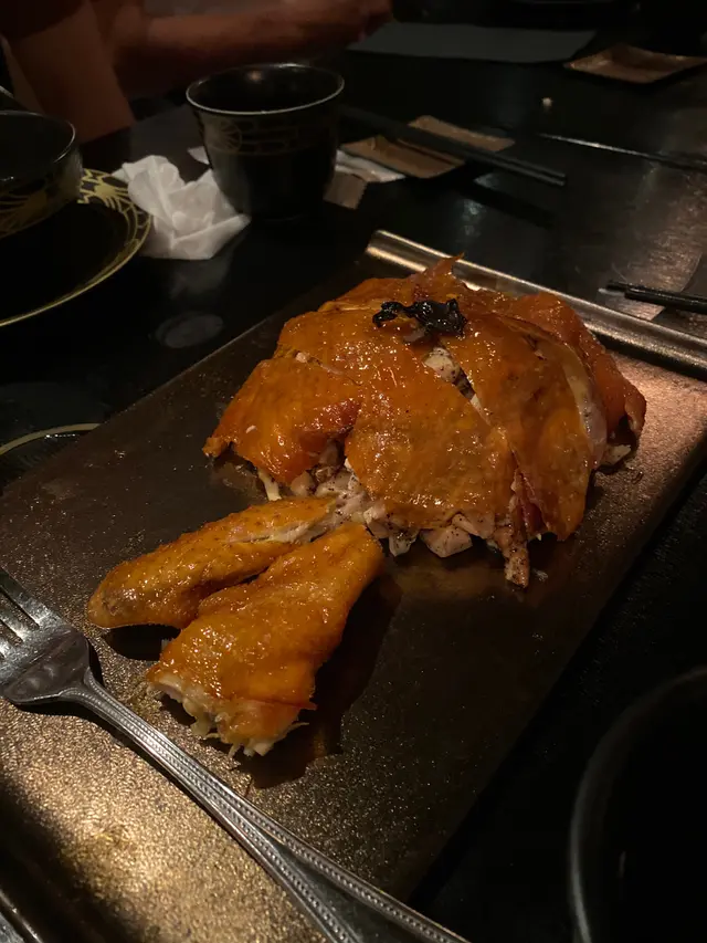 熱賣嘅松露燒雞