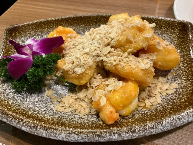 燕麥金沙蝦球