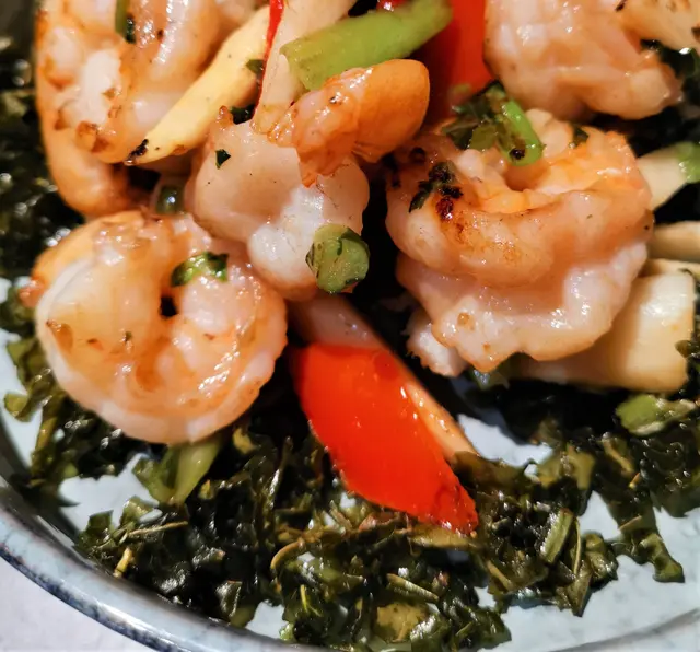 山葯蝦球雪裏紅