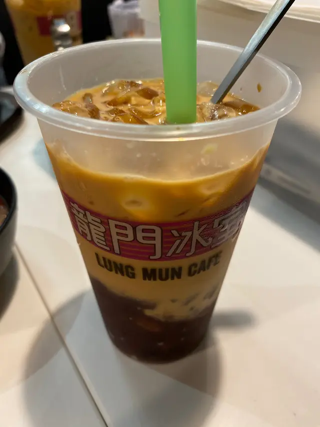 奶茶紅豆冰