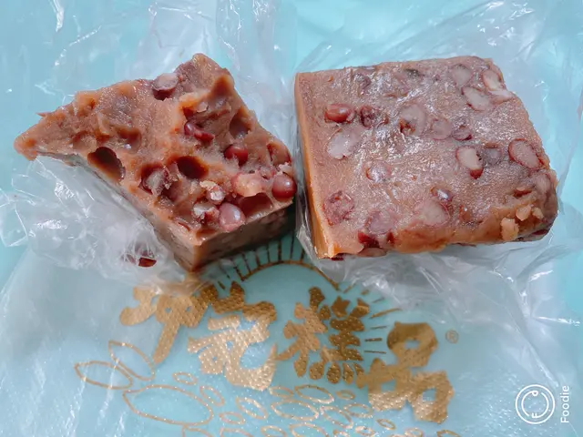 好多紅豆嘅紅豆糕