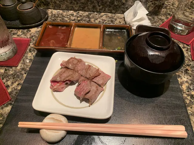 和牛薄燒、三成最好食