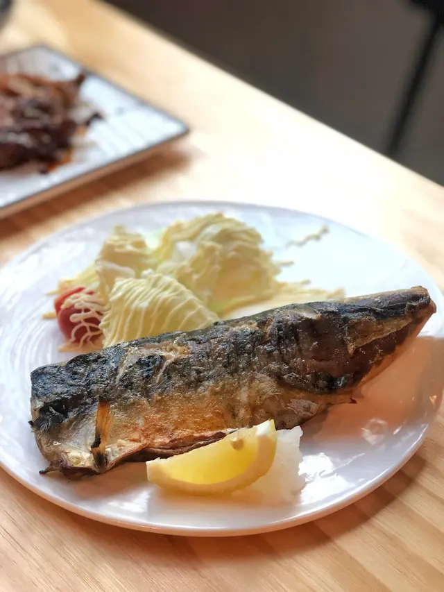 鹽燒鯖魚定食