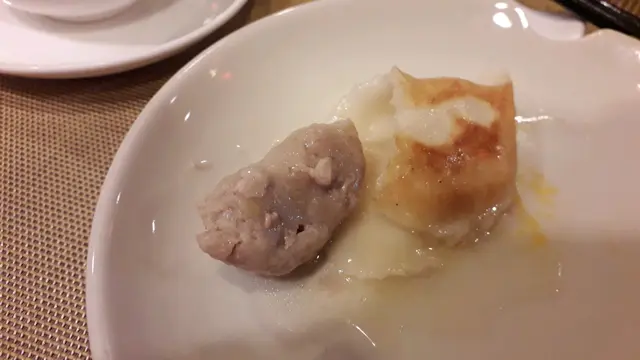 皮脆 肉餡嫩 飽滿 略油