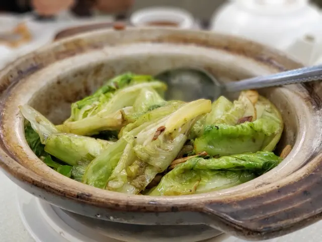 麵醬啫啫唐生菜