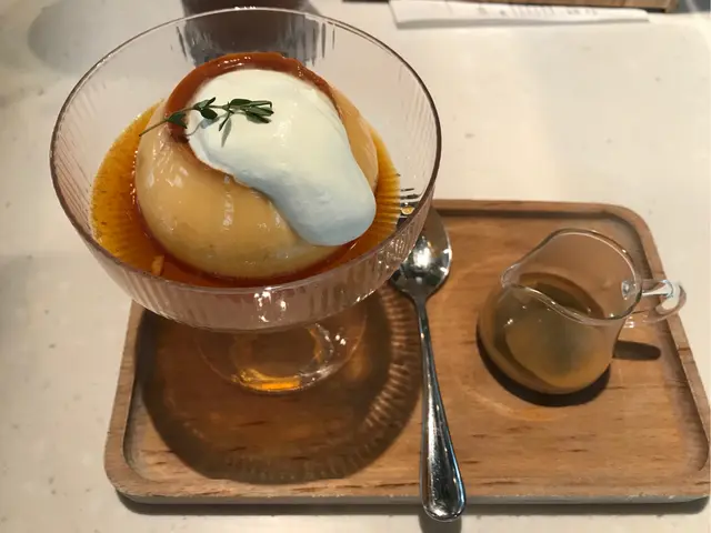 雞蛋布甸配house  espresso