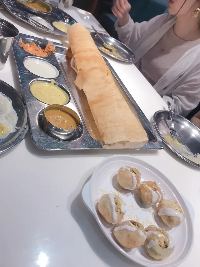 Masala Dosa & Dahi Puri