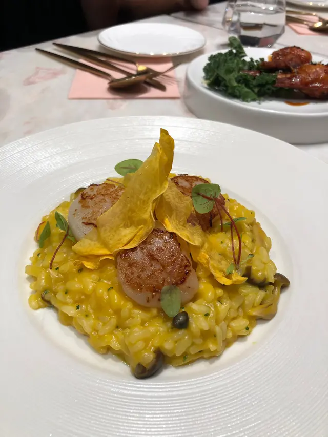 南瓜帶子意大利飯