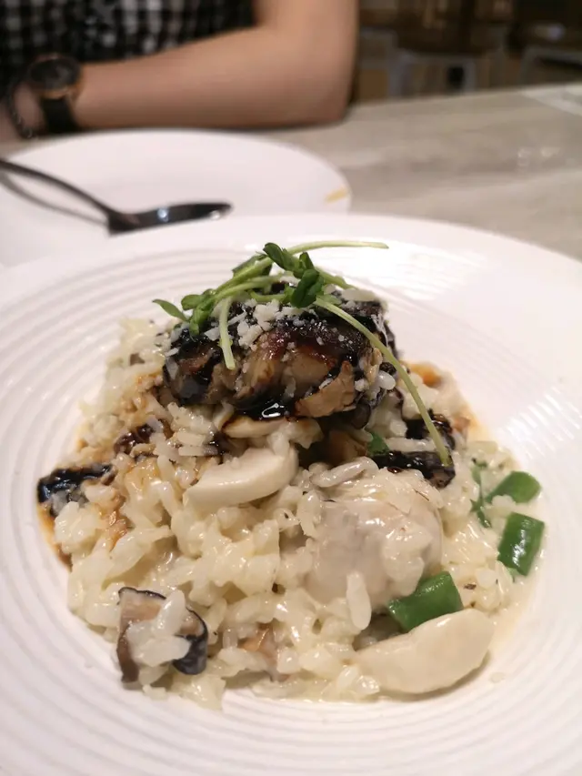 香煎鵝肝意大利飯