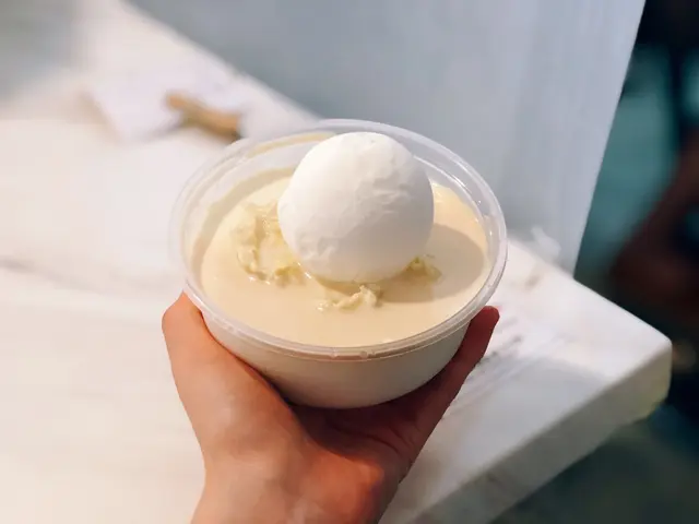 雪糕榴槤飄香奶凍