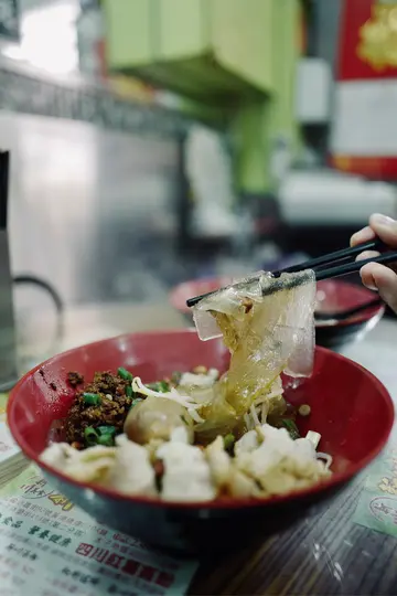 秘製醬汁撈紅薯寬粉