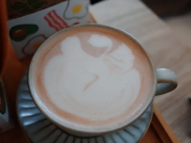 Chocolate latte