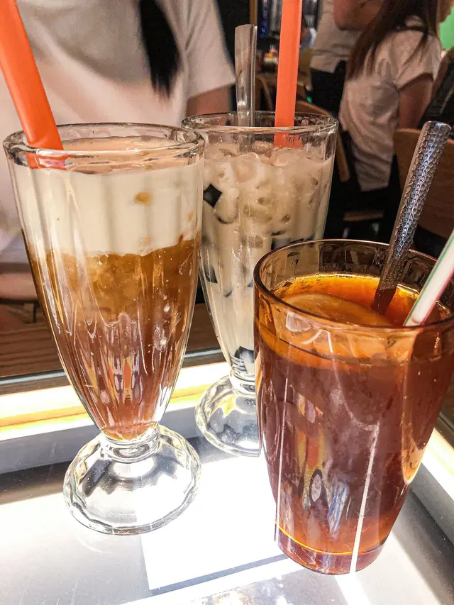 芝士奶蓋冰紅茶, 椰汁涼粉冰, 柚子蜜