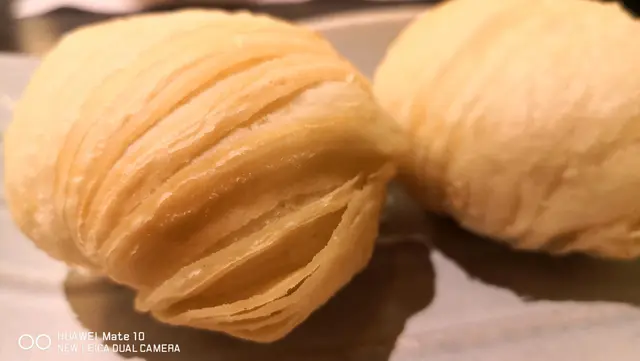 一層層好明顯的酥皮