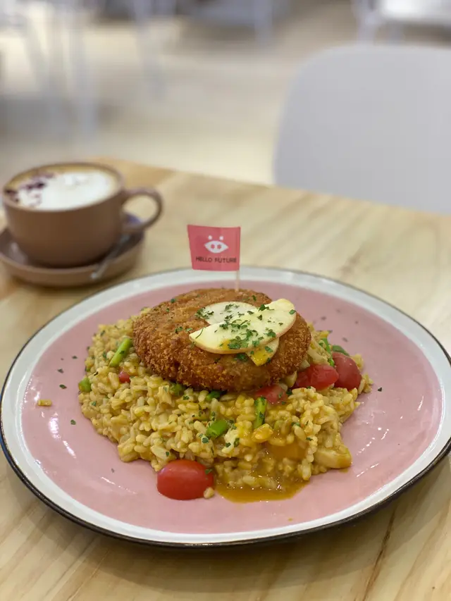 日式咖哩吉列豬扒意大利飯