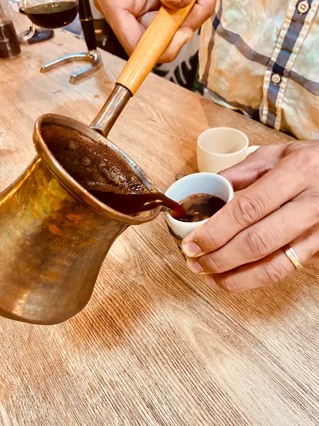 Coffee  on  the  Sand