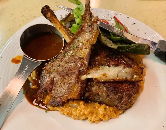 燒羊鞍野菌意大利飯