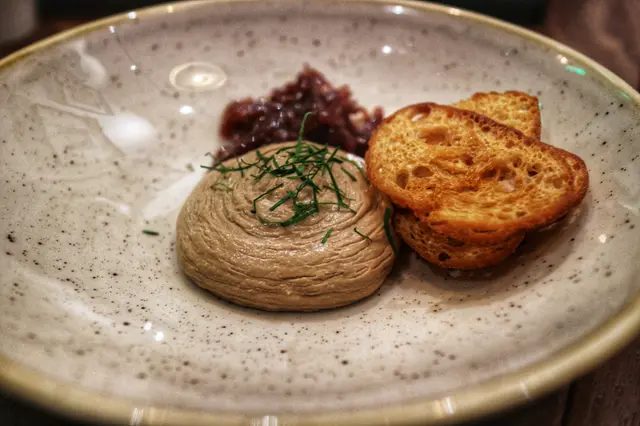 Chicken Liver Parfait, Cherry