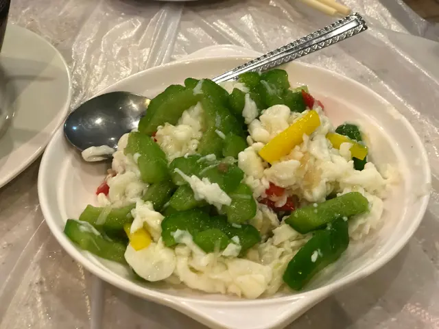 蛋白瑤柱炒苦瓜