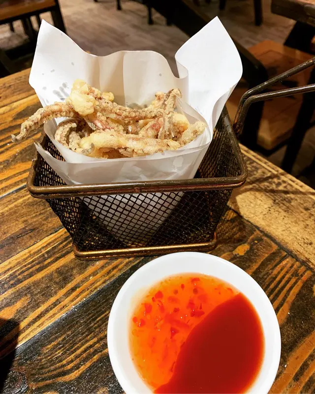 香脆椒鹽魷魚