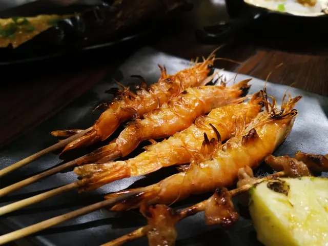 鹽燒基圍蝦